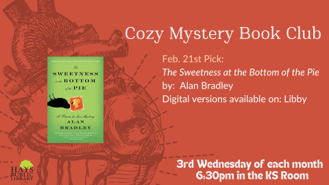 Cozy Mystery Book Club - The Sweetness at the Bottom of the Pie by Alan Bradley