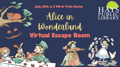 Alice in Wonderland Virtual Escape Room