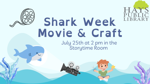 Shark Week: Movie and a Craft