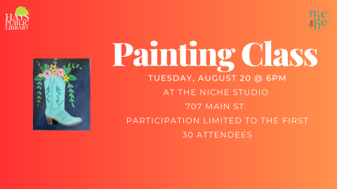 August Painting Class