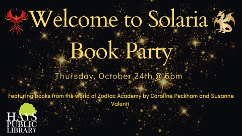 Welcome to Solaria Book Party - Featuring books from the world of Zodiac Academy by Caroline Peckham and Susanne Valenti