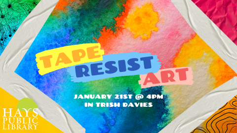 Tape Resist Art