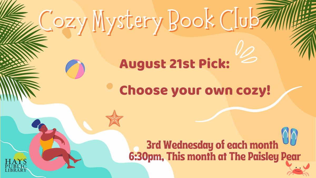 Cozy Mystery Book Club., Choose your own cozy mystery! 