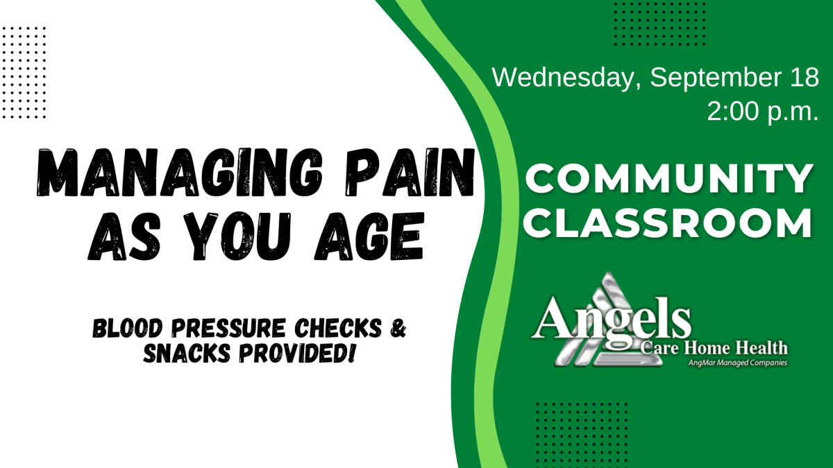 Managing Pain As You Age