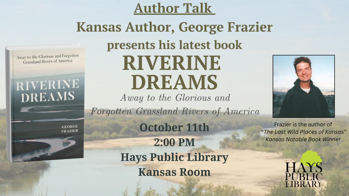  George Frazier, author of "The Last Wild Places of Kansas"